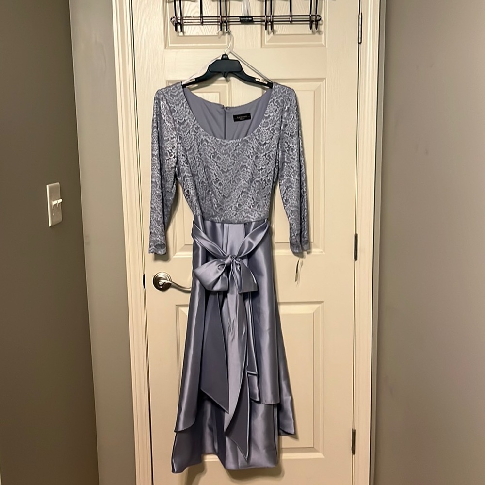 Formal dress chambray color from Dillards never worn